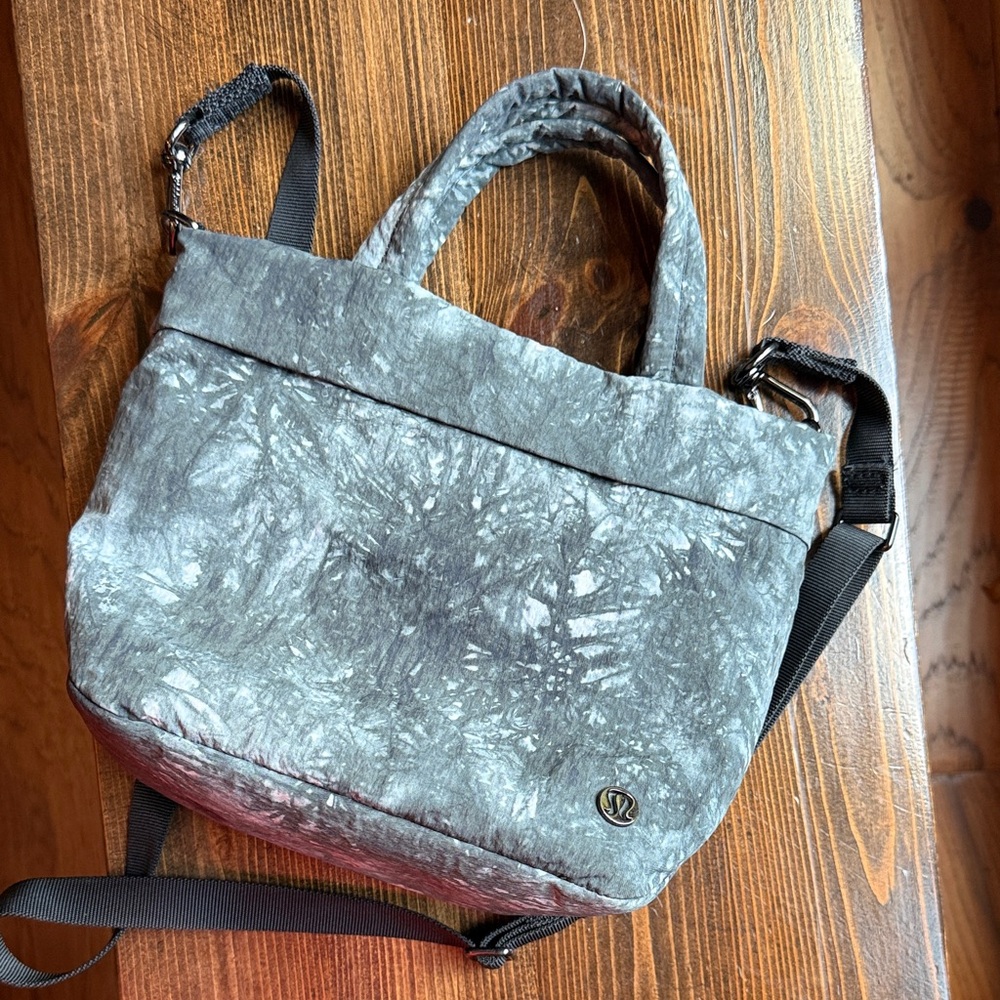 lululemon Gray Crossbody Bag